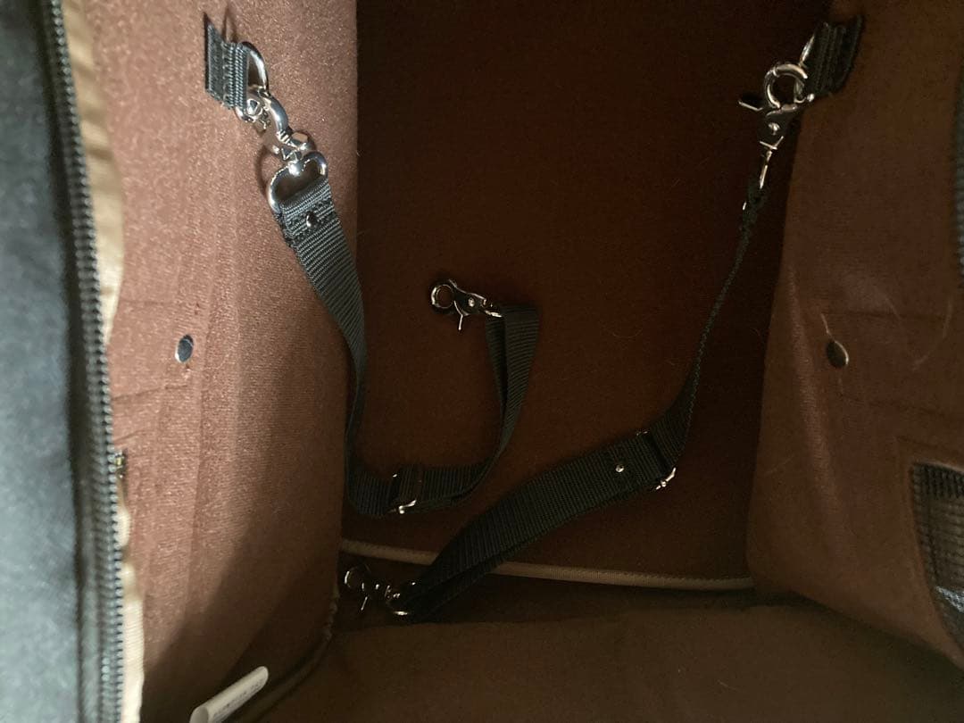 ペットポーター用キャリーバッグ　丸石　マルイシサイクル　ポーチ付き