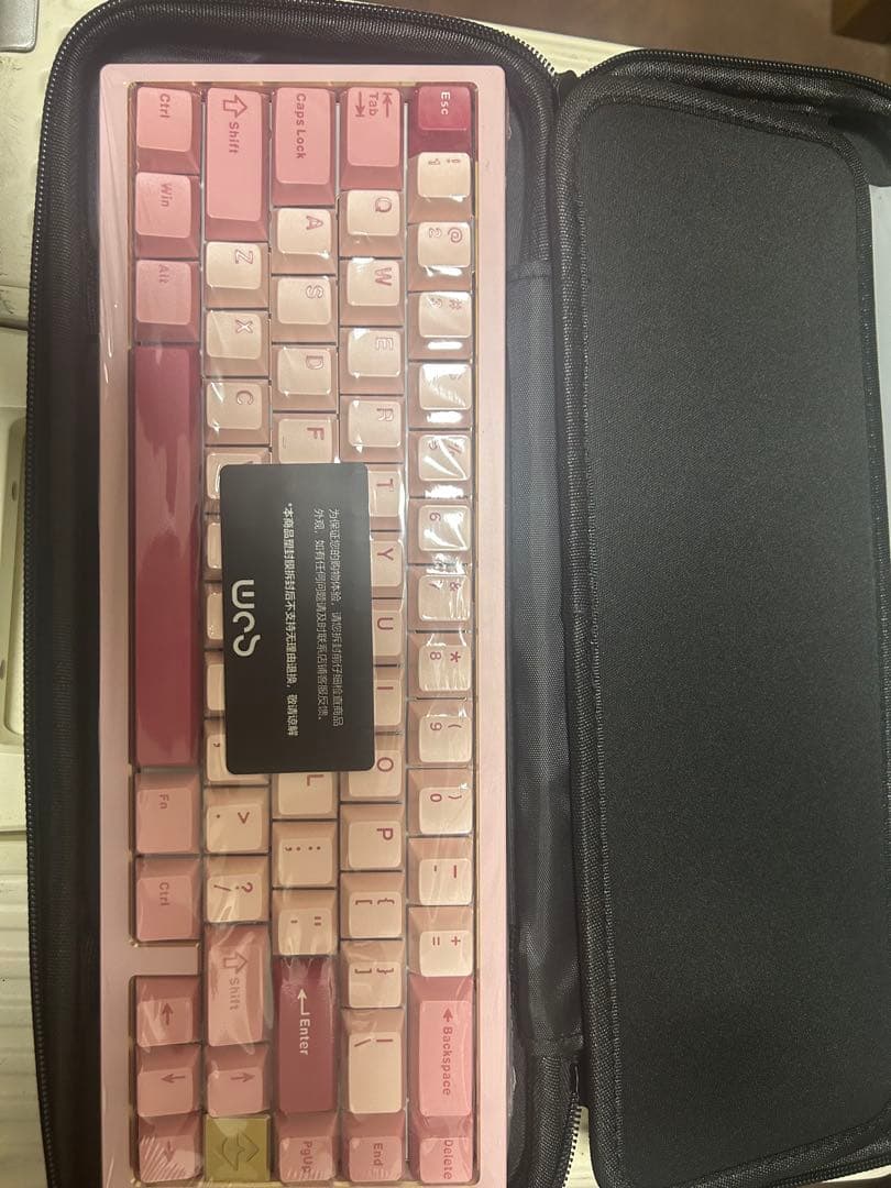 【新品】WOBKEY ZEN65 Ultra Pink-Gold