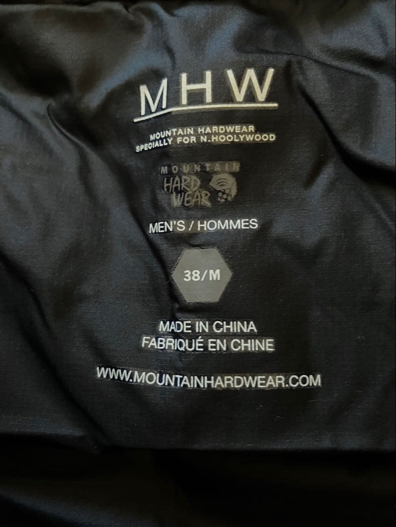 N.ハリウッド CITY DWELLERS HOODED DOWN JACKET