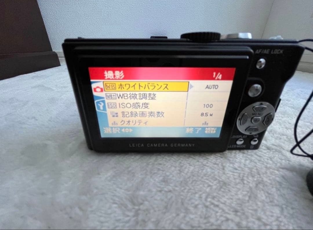 ライカ Leica D-Lux3 デジカメ レザーケース付 動作確認済み 良品