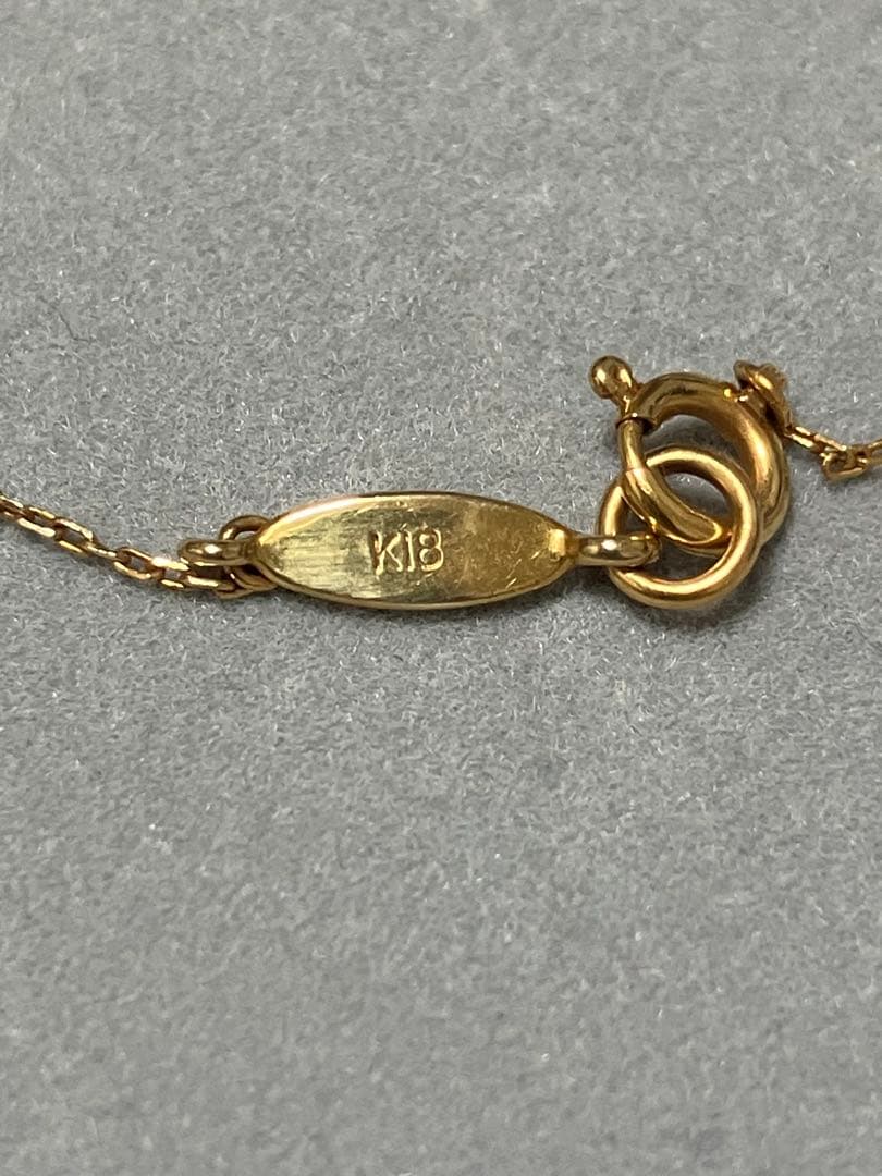 AHKAH アンクレット K18 イニシャル