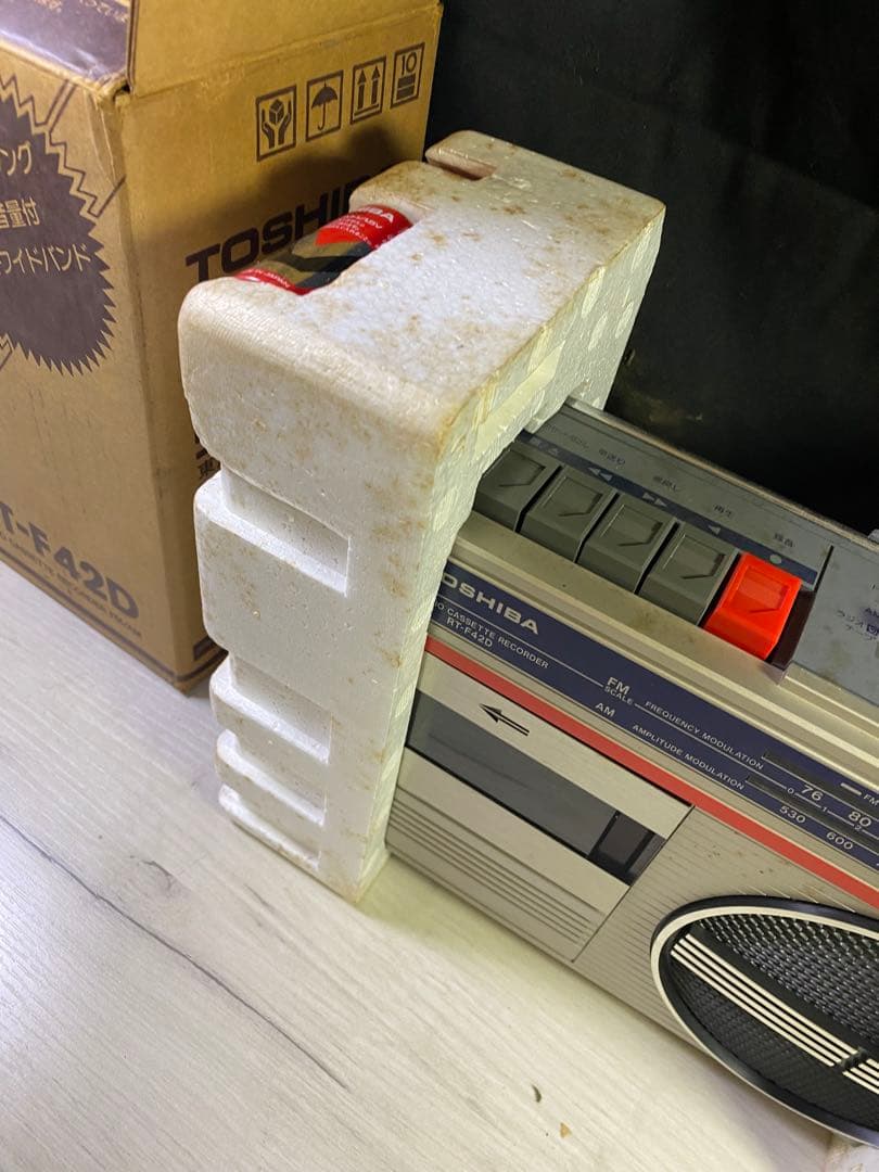 東芝 RT-F42D ラジカセ 動作品 昭和レトロ