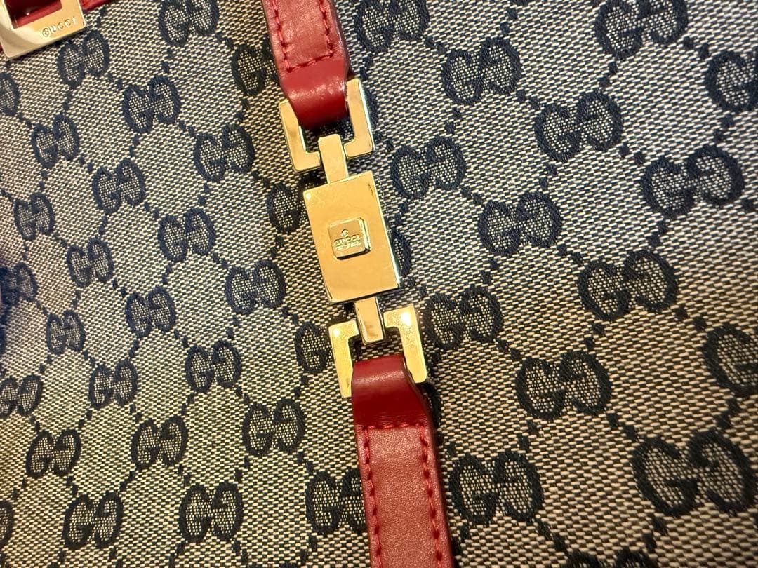 グッチ ハンドバッグ GGキャンバス/【中古】/美品/レディース