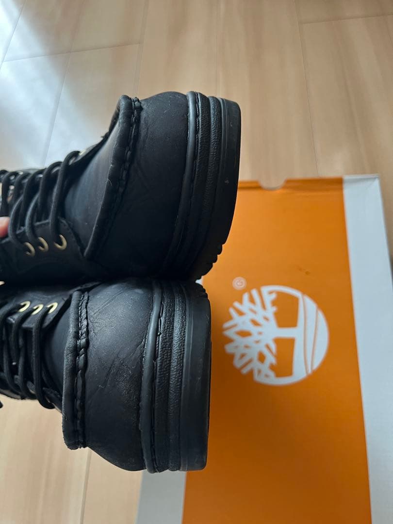 ティンバーランド MOC TOE MID 9 モックトゥ ブラック 27cm