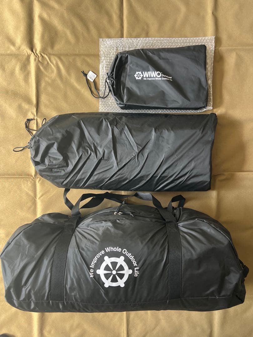 【新品・未使用】WIWO outdoorヤクドーム460 TPU窓セット