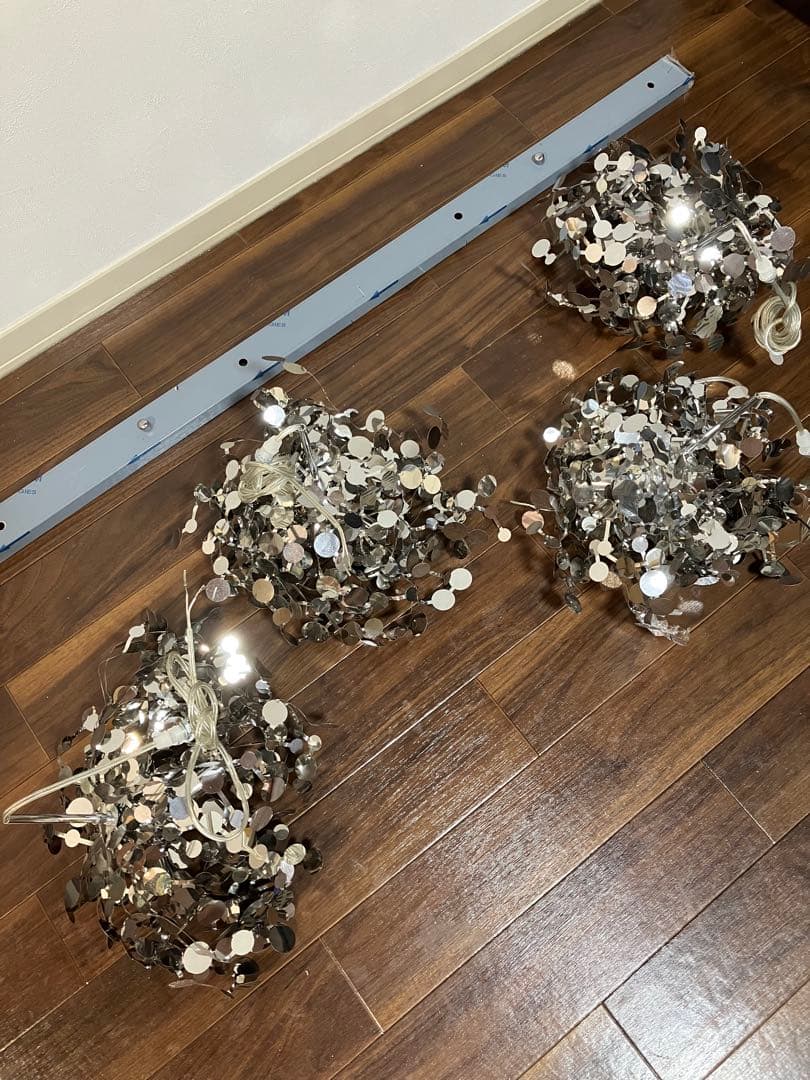 キラキラ　おしゃれ　天井　LED 照明 インテリア　シャンデリア