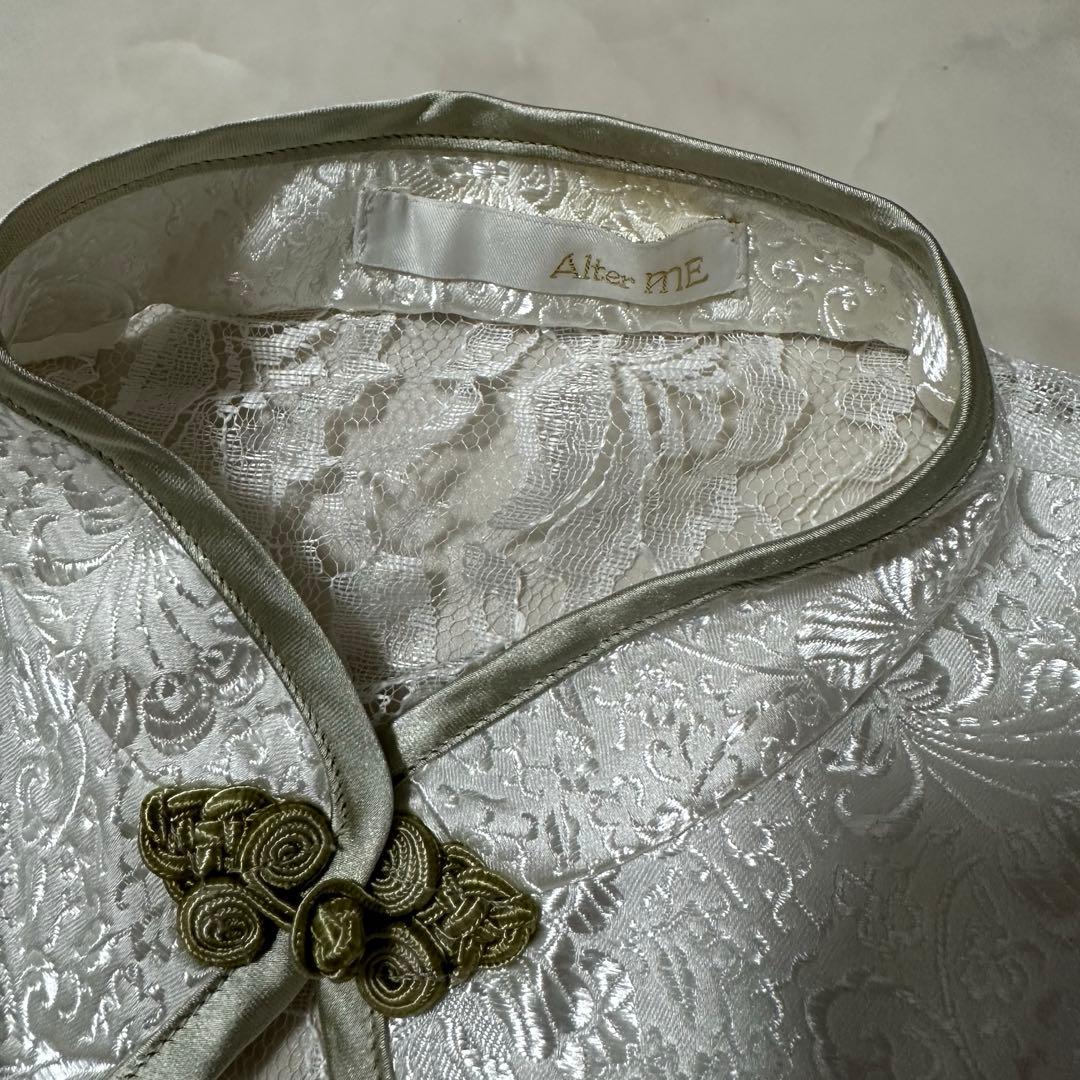 Alter Meサイバーチャイナコスプレ衣装ホワイト M企画 ハロウィン