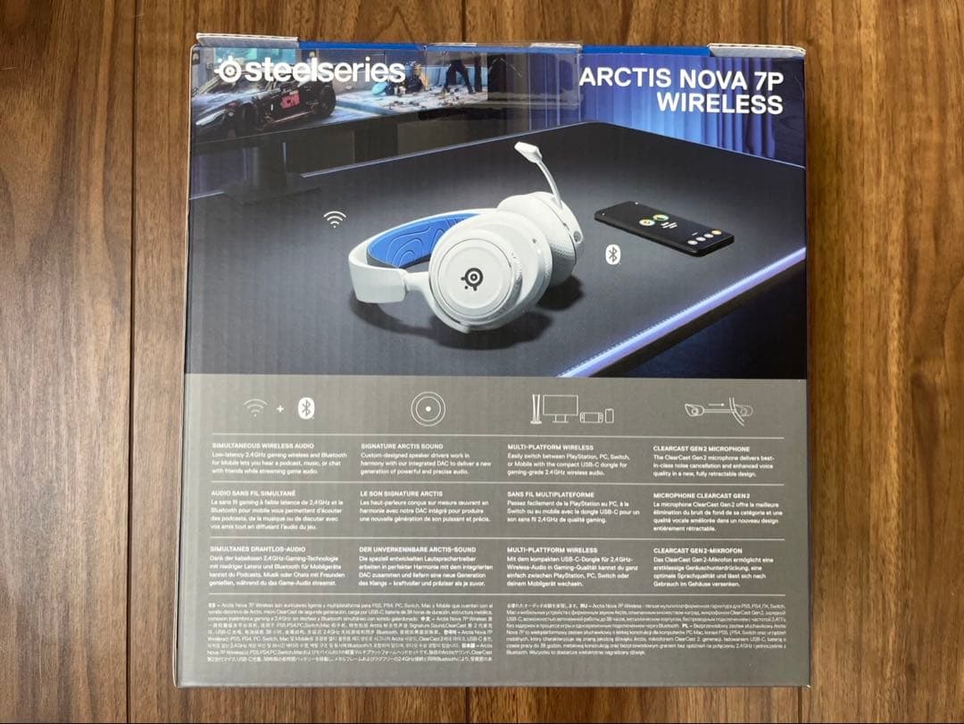 未使用品 steelseries ARCTIS NOVA 7P WIRELESS