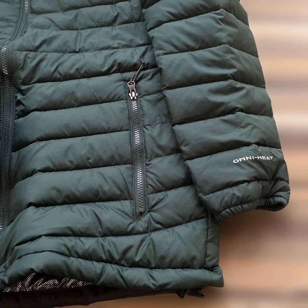 新品Columbia コロンビア中綿ジャケット　フーテッド　パフジャケット