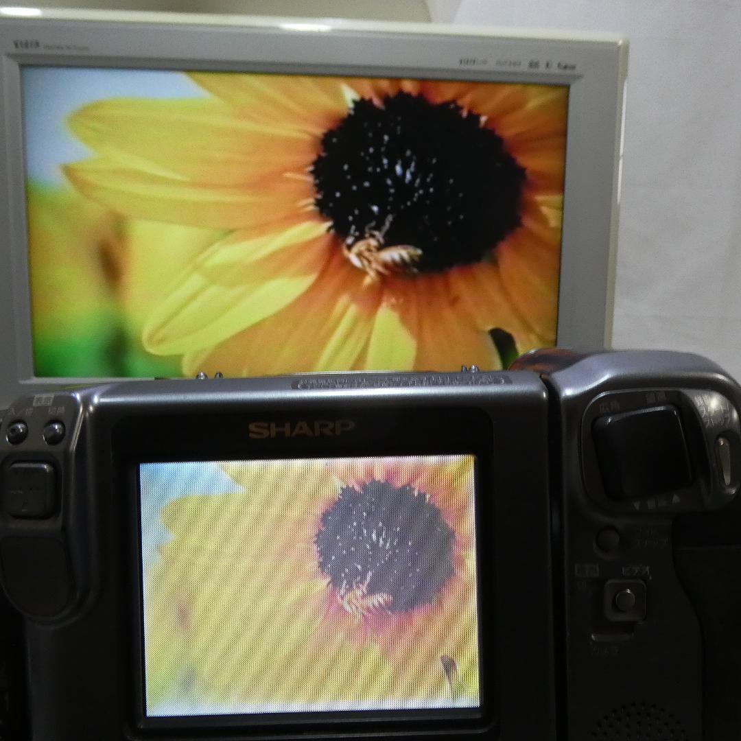 動作良好　VideoHi8 シャープVL-HL55 8ミリビデオカメラDVD化に