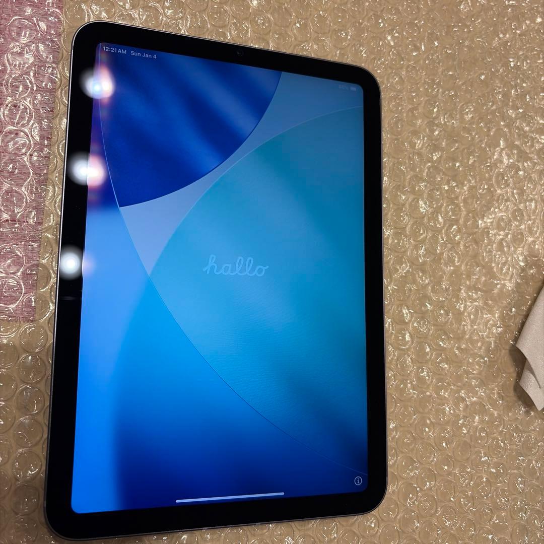 Apple iPad mini (第6世代) パープル 本体 セルラーモデル