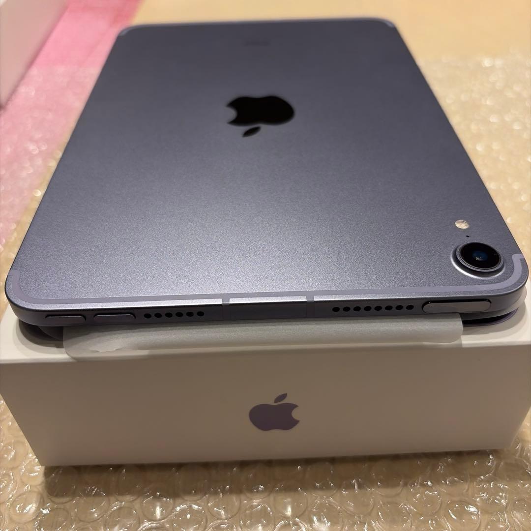 Apple iPad mini (第6世代) パープル 本体 セルラーモデル