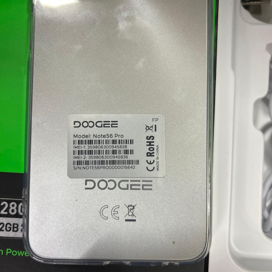 DOOGEE Note56 Pro SIMフリー　32GB 128GB