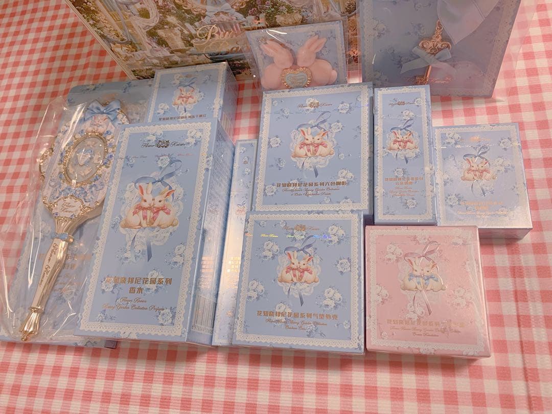 フラワーノーズ　バニーガーデンテイルズ　豪華10点ブルーセット　新作