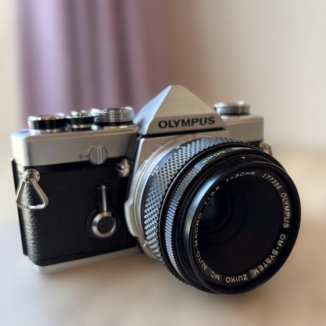 OLYMPUS オリンパスＭ1 50mm f3.5 マクロレンズ付き