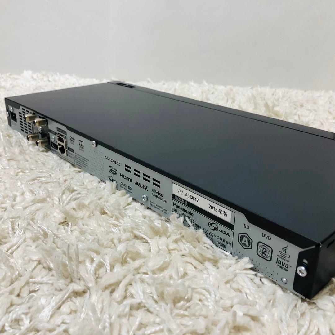 パナソニック　Blu-ray ディーガ　DMR-BRS530 2019年製