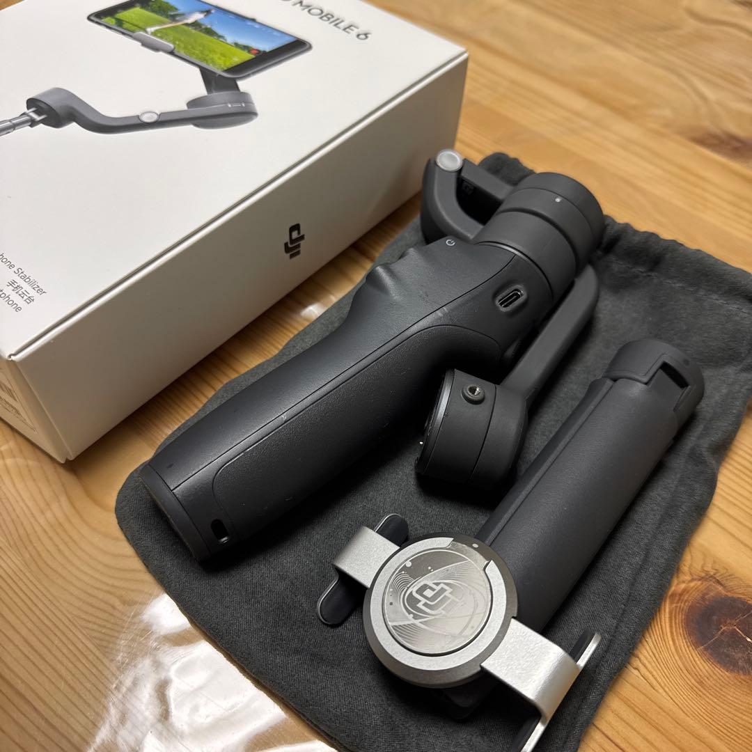 美品 DJI Osmo Mobile 6 スタビライザー スマホ iPhone