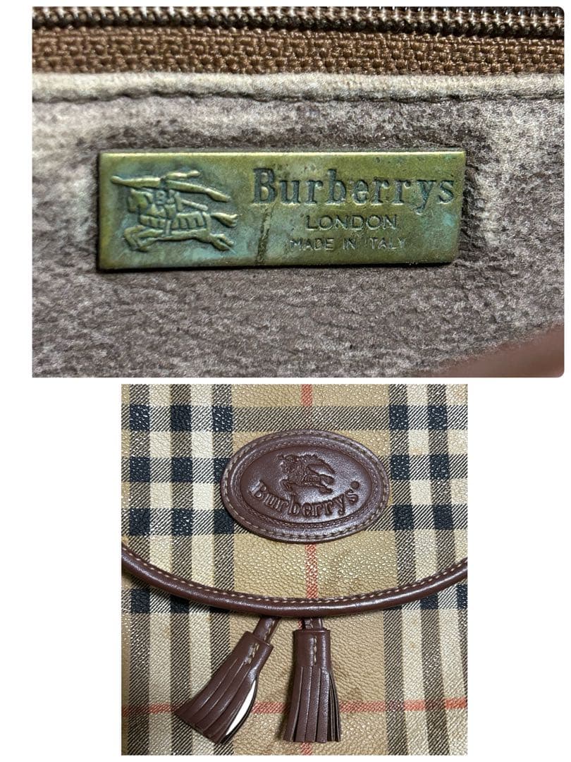 【廃盤品・希少】Burberrys バーバリー ヴィンテージ ショルダーバッグ