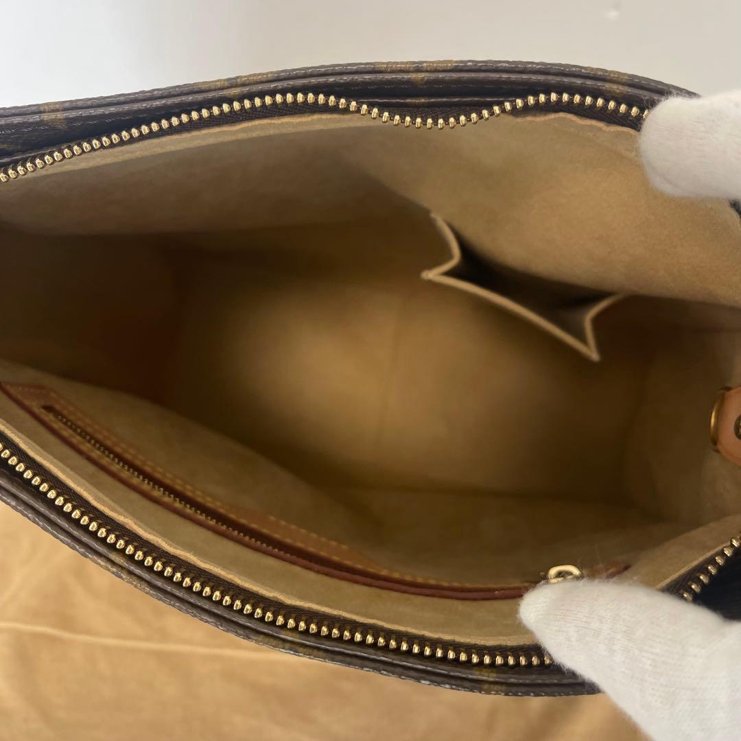 極美品 ルイヴィトン ルーピングGM ショルダーバッグ モノグラム ブラウン