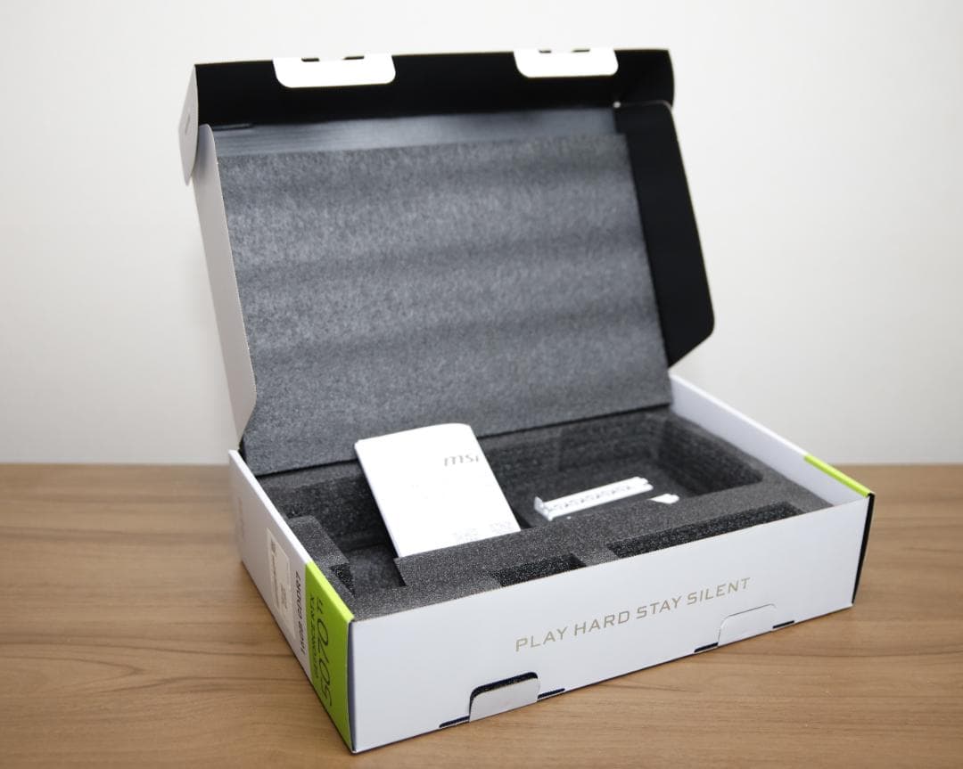 MSI GeForce RTX 5070 Ti OC Edition 箱のみ