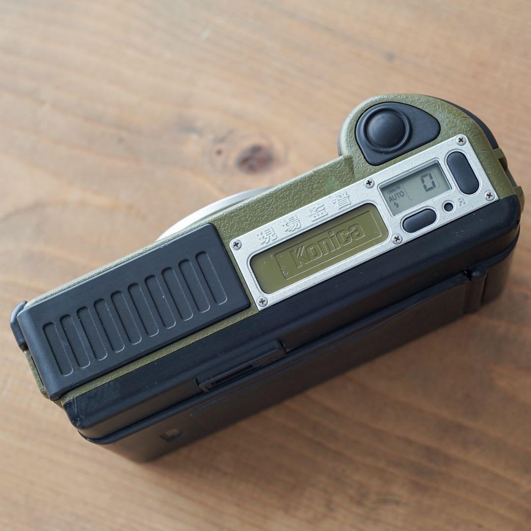 【撮影・OH済み】Konica現場監督 35 希少なオリーブカラー
