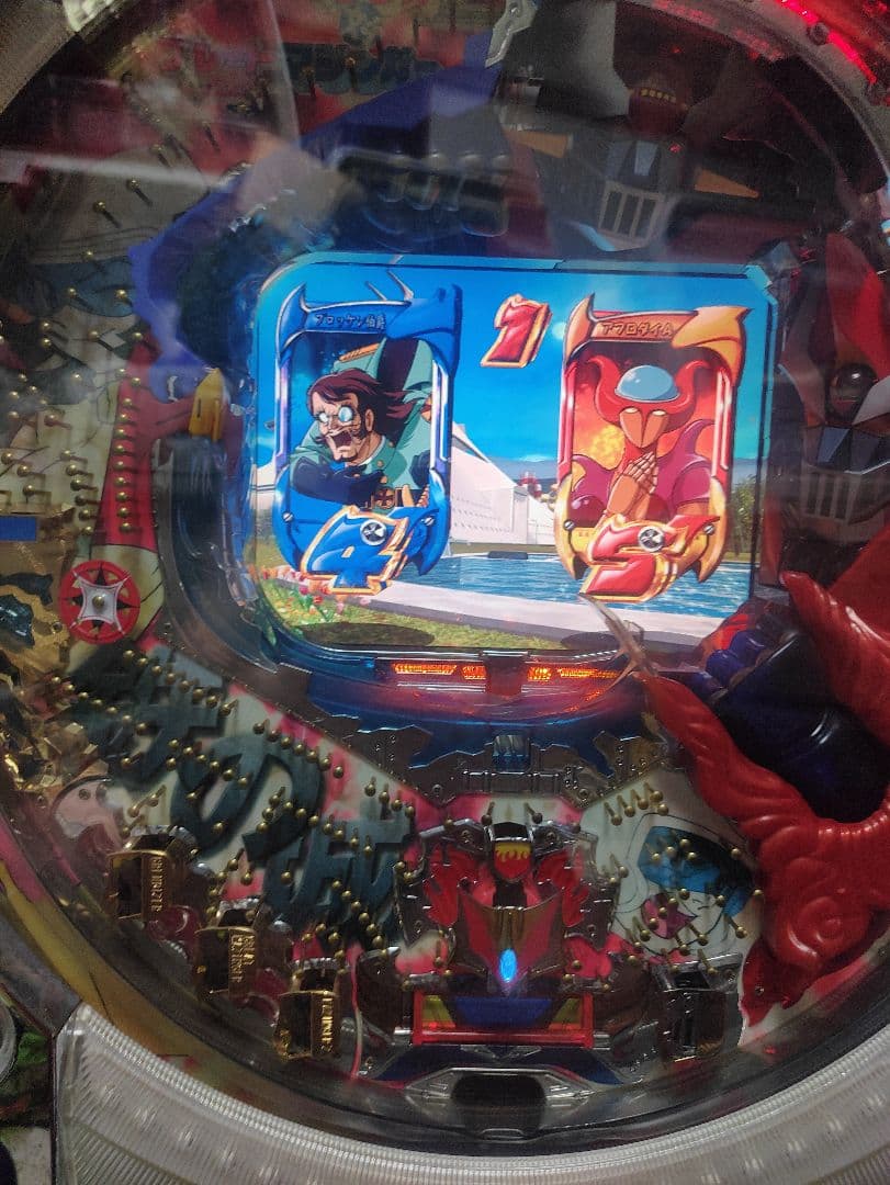 送料込み レア台 CRマジンガーZ対グレートマジンガーWパチンコ実機 1/394