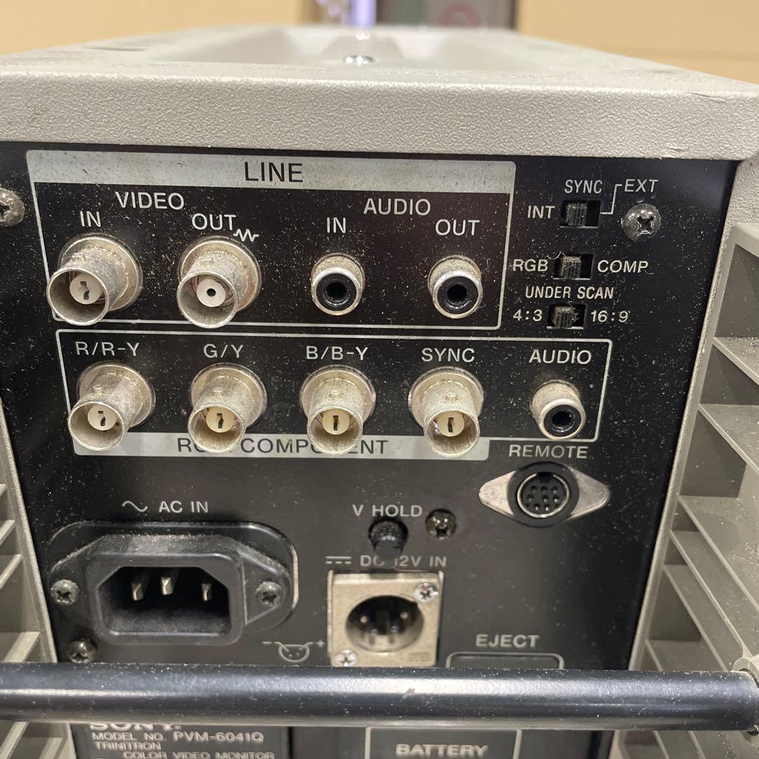★SONY 業務用モニター PVM-6041Q 94年製 Trinitron格安