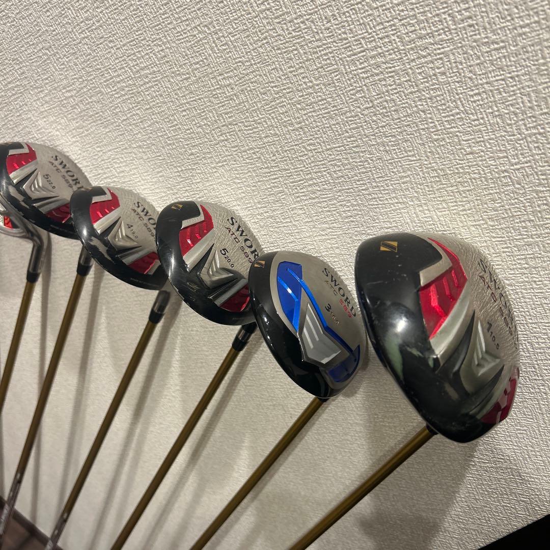 スウォード　メンズS R カタナ　右利き　13本　ゴルフセット