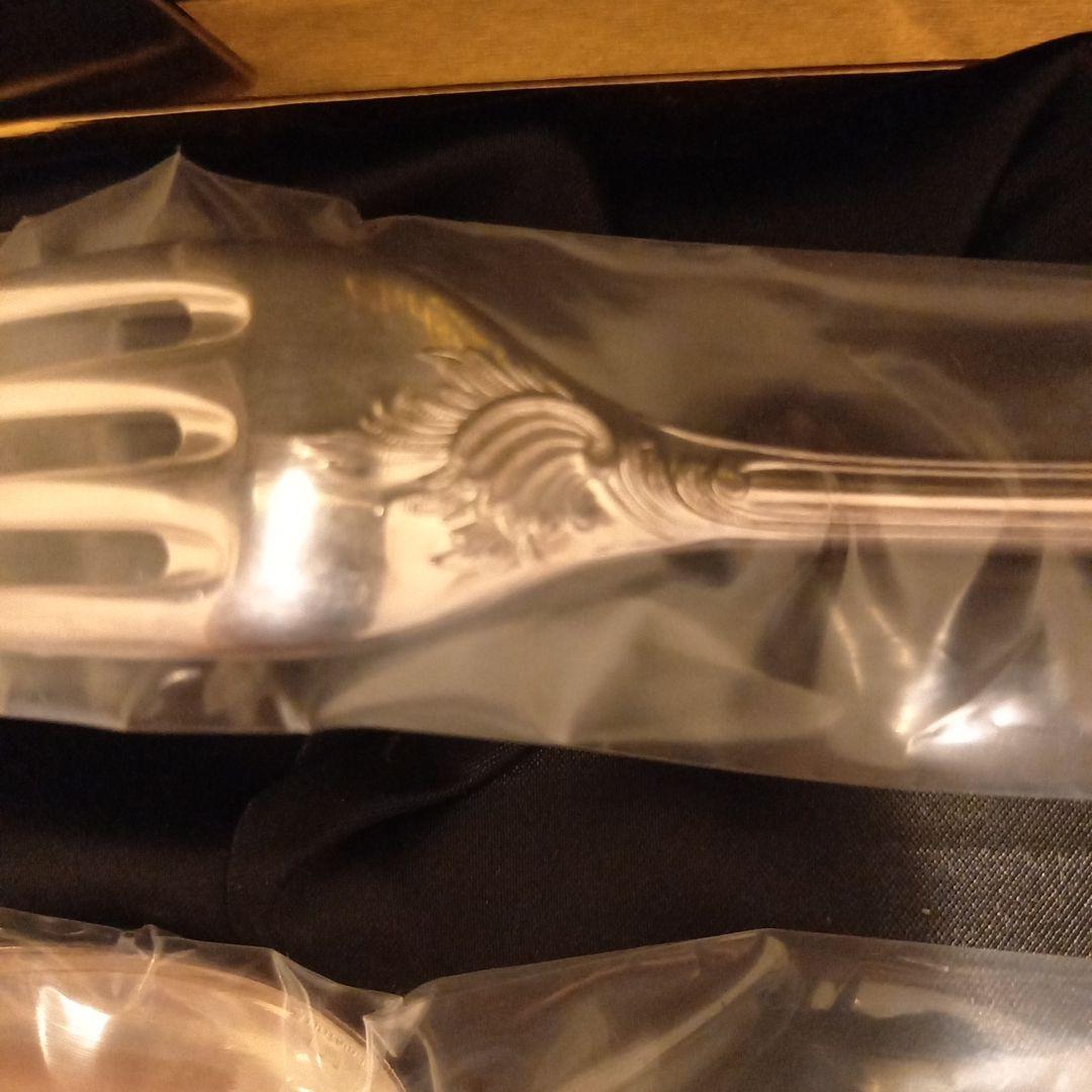 Christofle マルリーカトラリーセット 2点新品未使用・シルバー