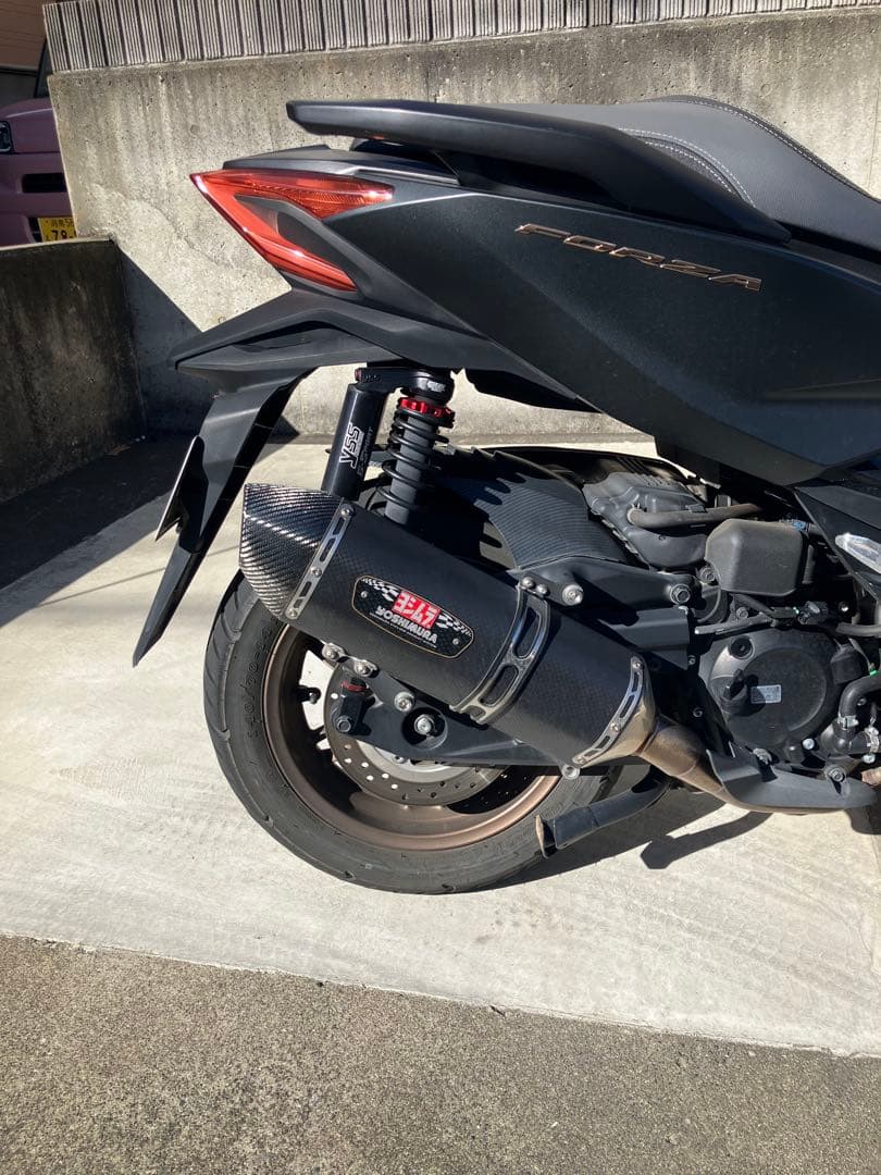 フォルツァ用(mf17)ヨシムラR-77Jサイクロン