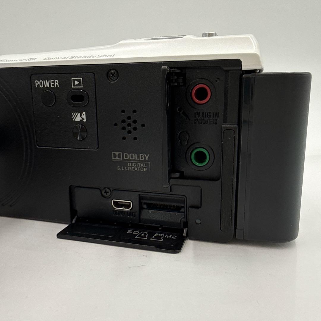 SONY HANDYCAM HDR-CX420 ビデオカメラ ホワイト