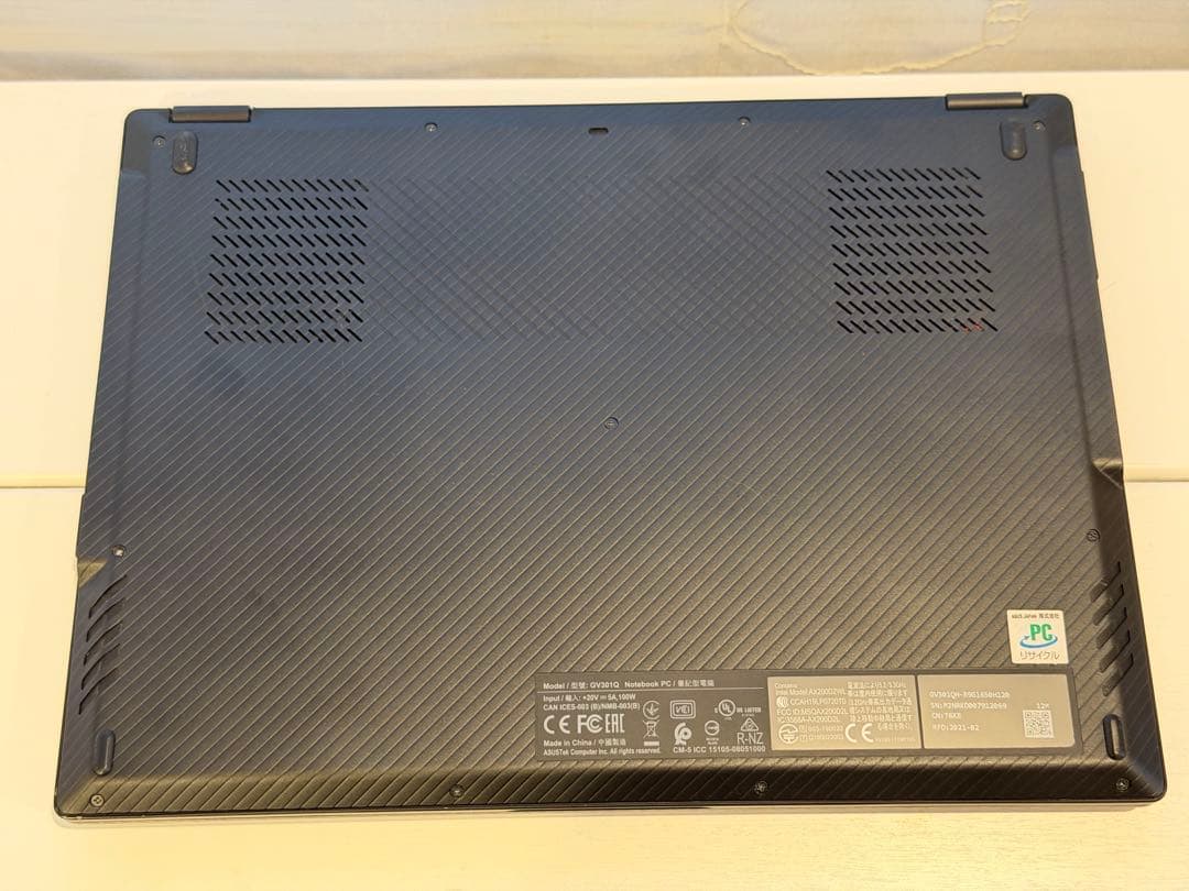 Windowsノート本体 ASUS ROG Flow X13 GV301QH 16GB/512GB