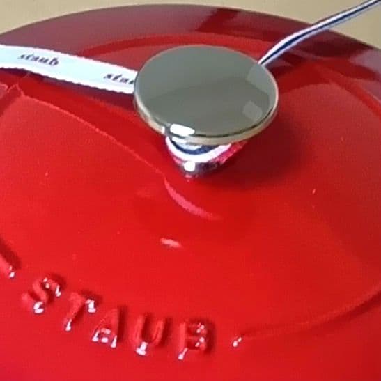 【新品】STAUB Wa-NABE ワナベ M 18cm　チェリー