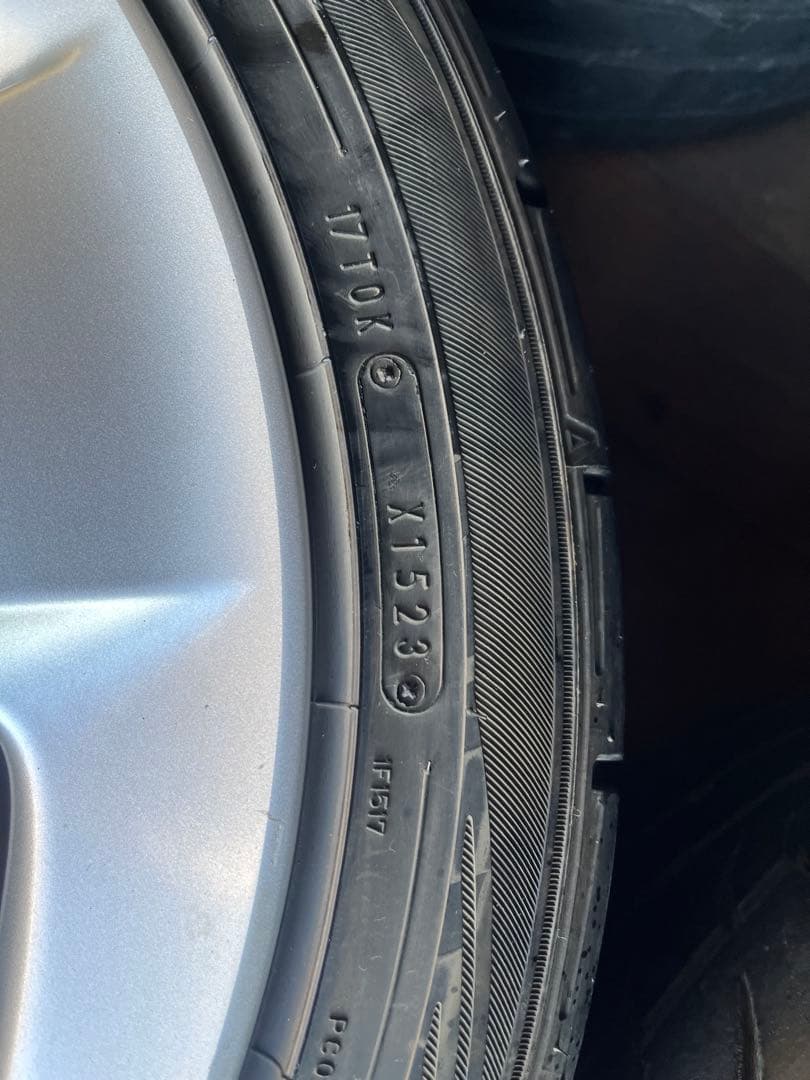 ブラックジンジャー30プリウスツーリングタイヤ付きホイール4本セット