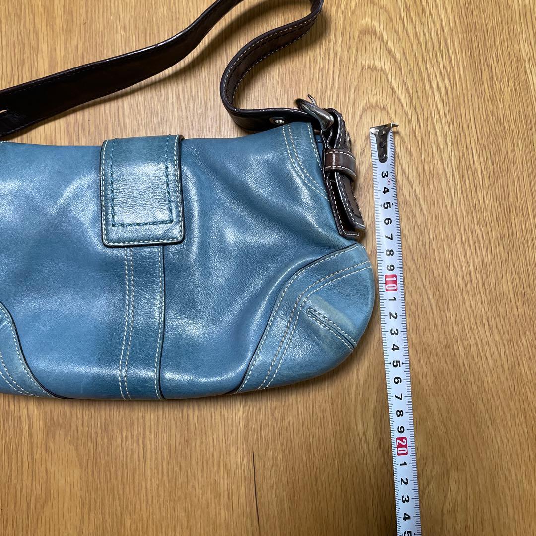 コーチ製皮バッグ