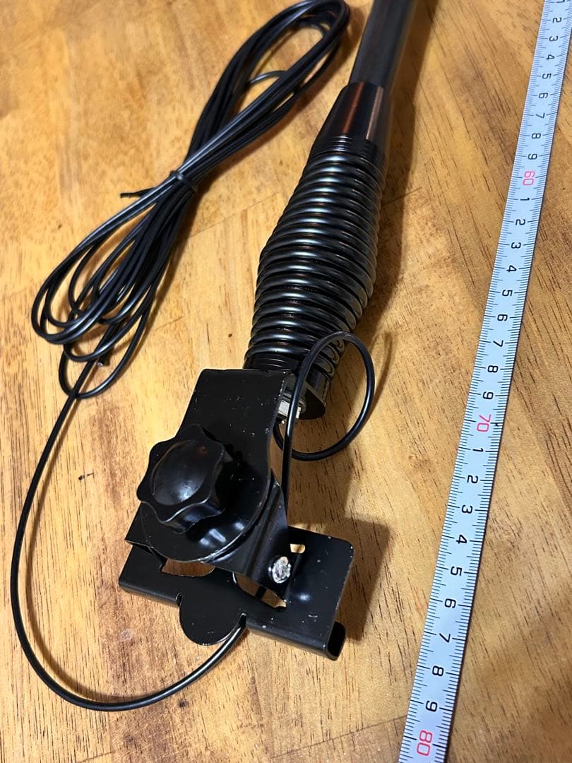 モビールアンテナ　オフロードアンテナ　フラッグポール　ステー付き　70cm