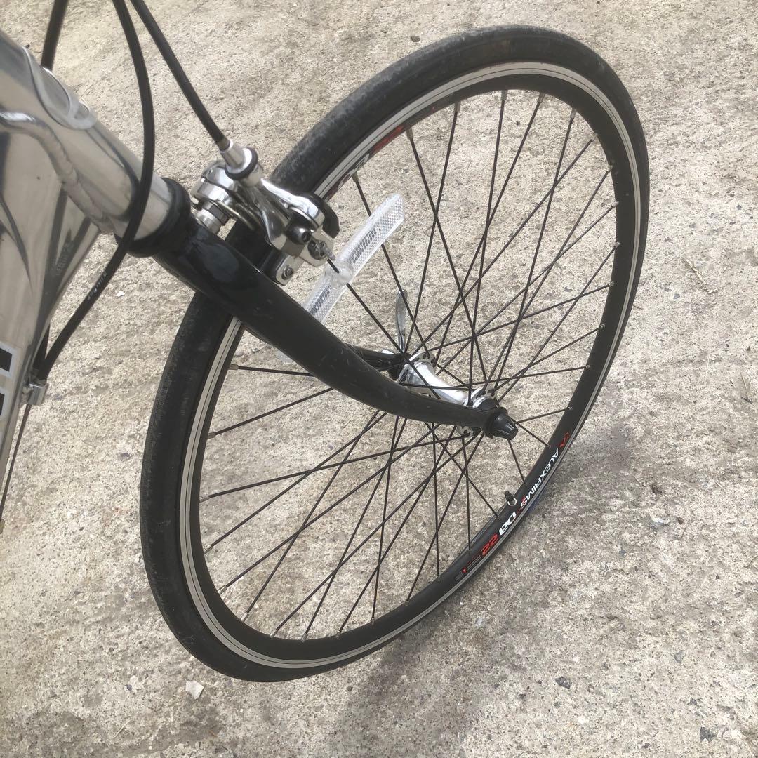 GIANT ジャイアント MR4F クロスバイク シルバー 折り畳み自転車