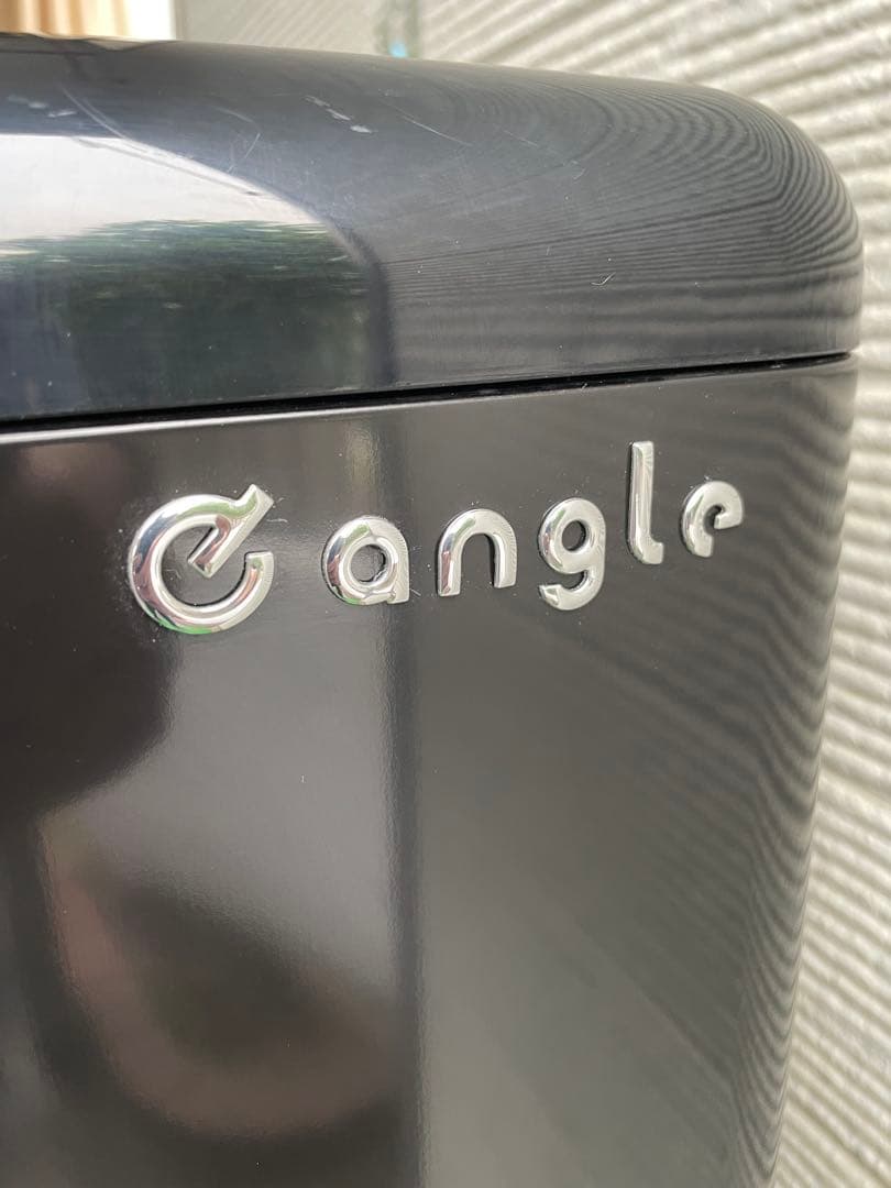 736美品✨ エディオン レトロインバーターおしゃれブラック2ドア冷蔵庫 単身