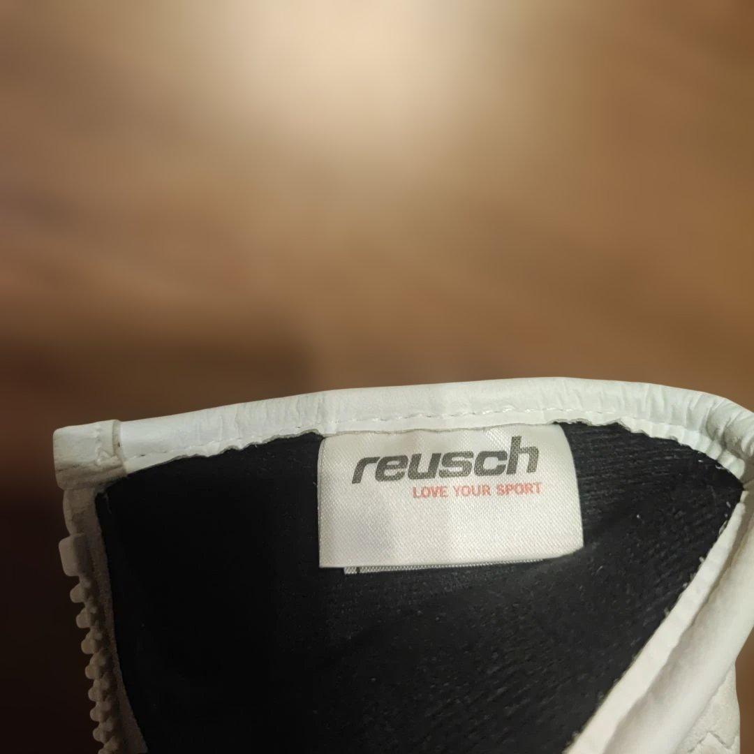 reusch RJ スキーグローブ ホワイト/ブラック　子供用М