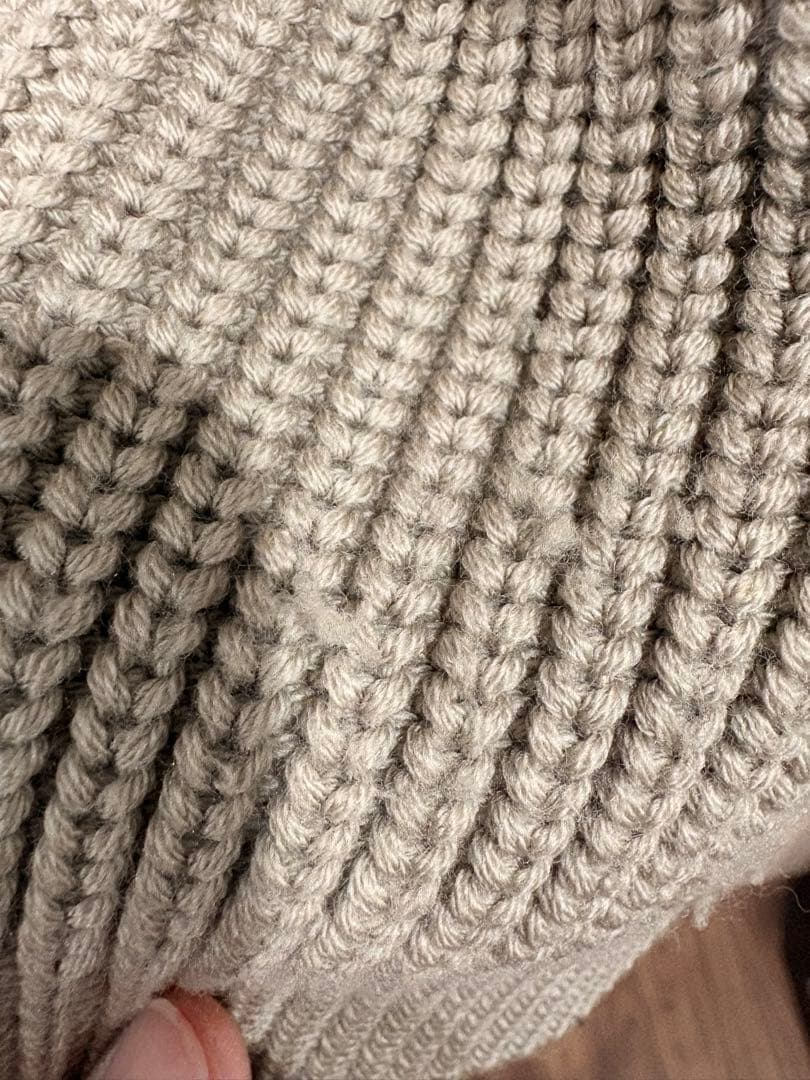 バトナー　シグネチャーニット　ウール