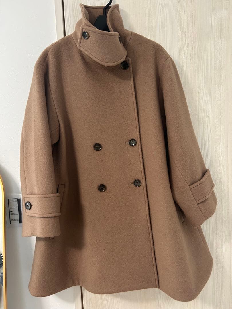 完売品　正規品新作セルフォード　Aラインウールミドルコート