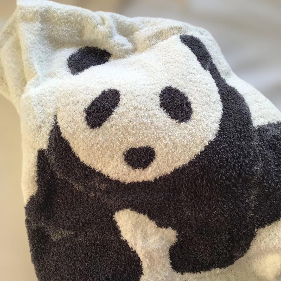 新品未使用GELATO PIQUE パンダ柄マルチカバー　ブランケット