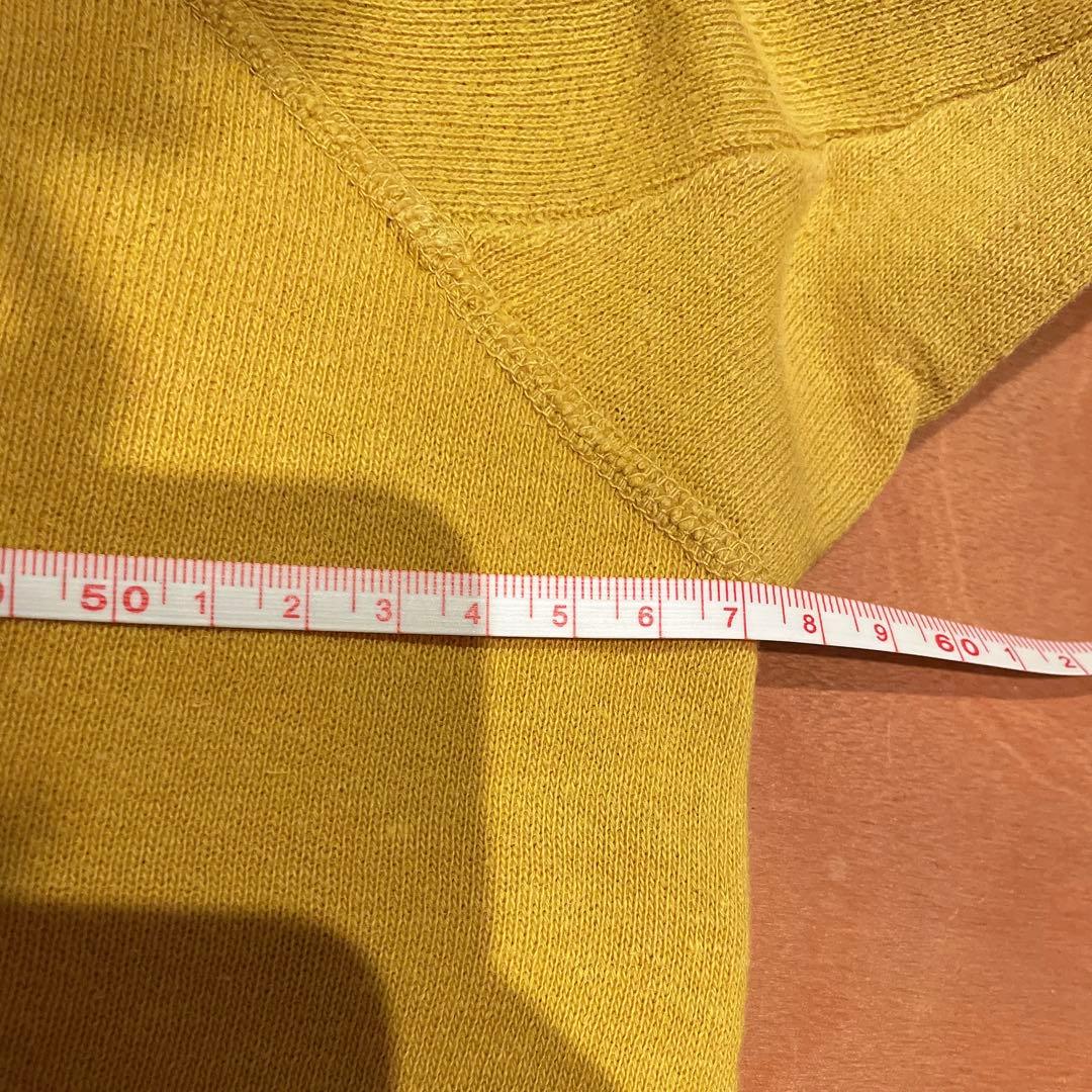 50s ビッグサイズ ビンテージ スウェット 脇ガゼット フロッキープリント