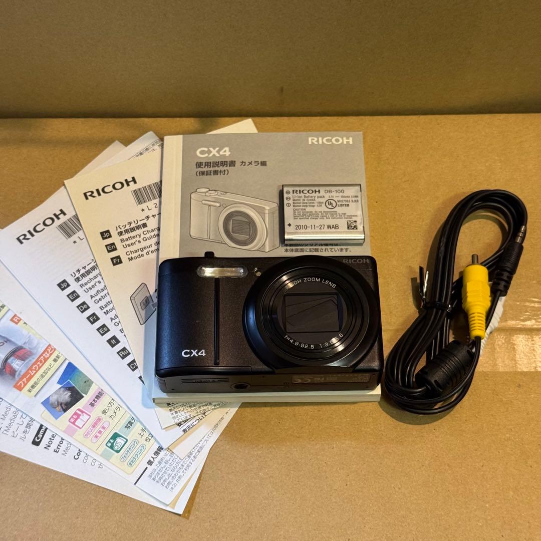 RICOH CX-4 ブラック