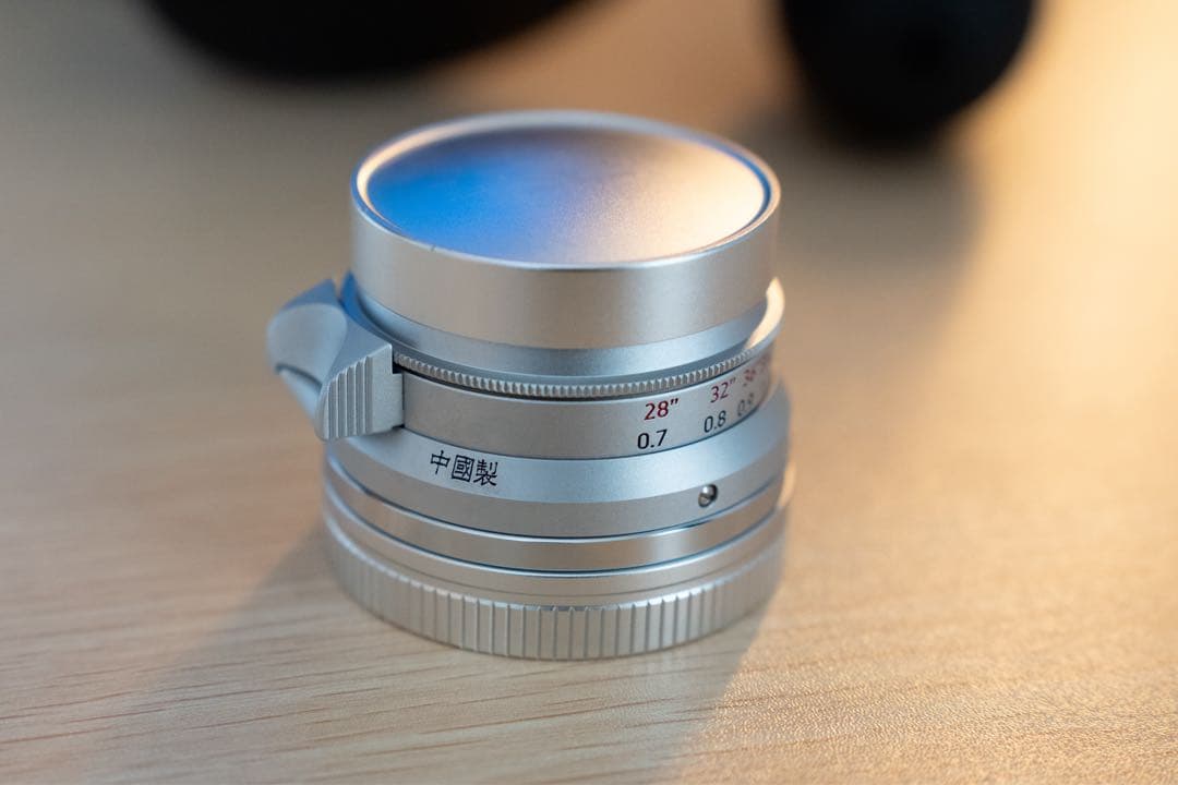 Light lens lab 35mm F2 ライカM シルバー