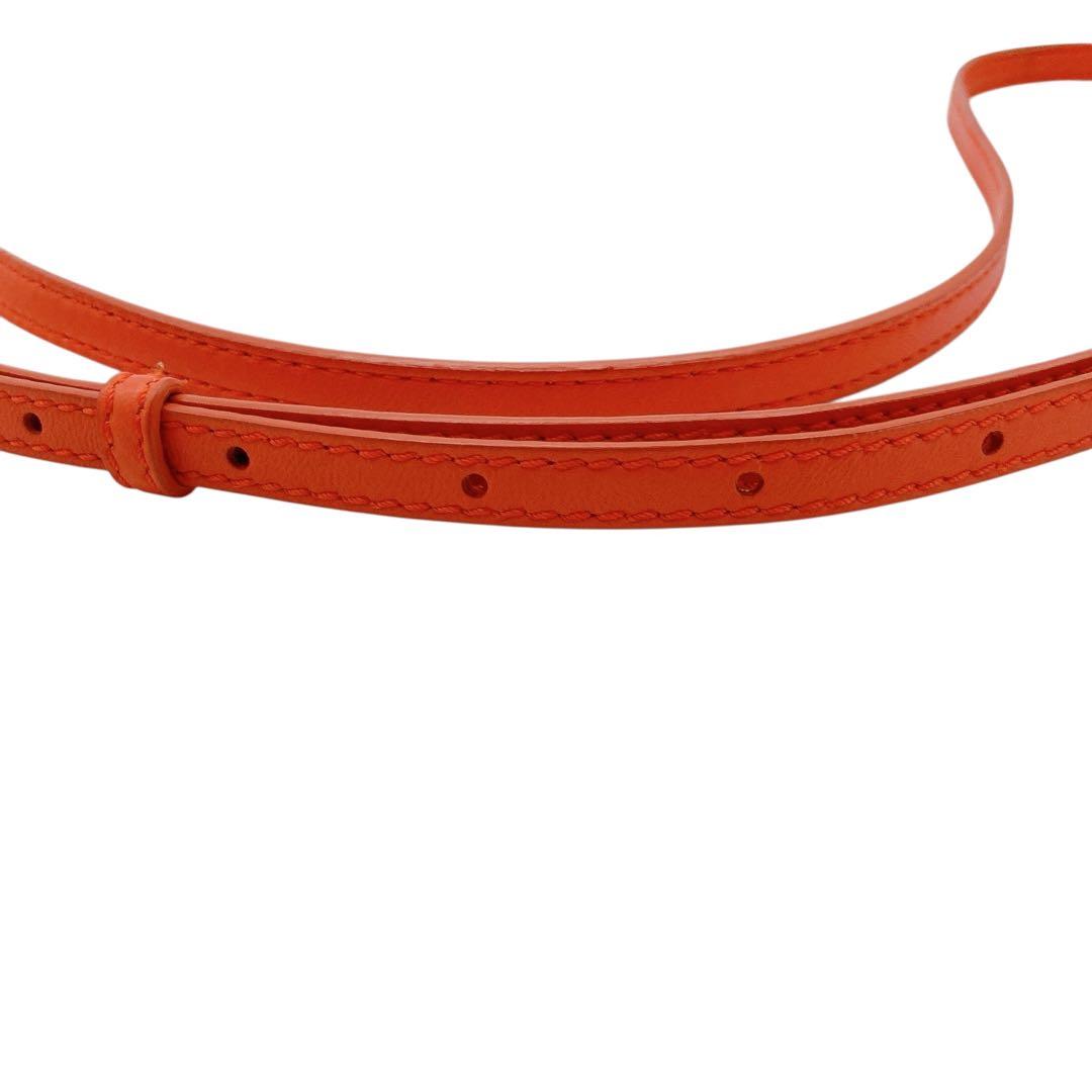 美品✨FENDI フェンディ　ショルダーストラップ　ミニピーカブー　レッド