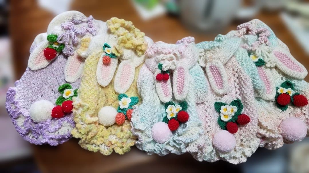 犬服♪手編み♪3名様オーダー受付終了致しましたm(__)m