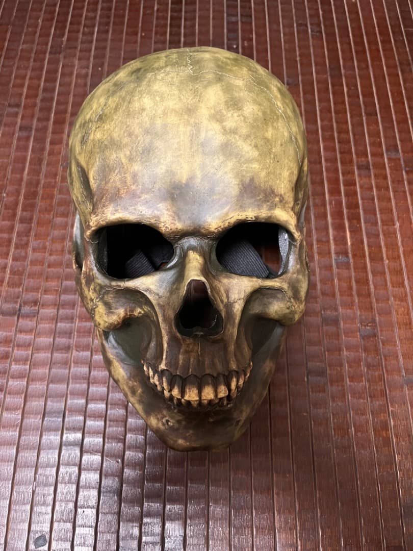 ドクロマスク　お面　手作り　ハロウィン　レア商品