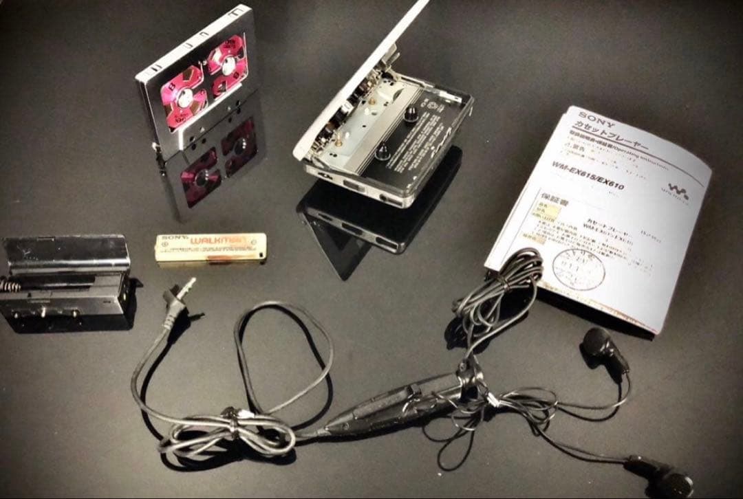 カセットウォークマン SONY WM-EX610 b「整備済み、完動超美品」