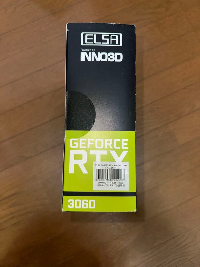 グラフィックボード・グラボ・ビデオカード ELSA GEFORCE RTX 3060 S.A.C/L 12GB